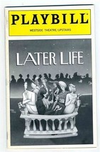 Playbill Later Life Anthony Heald Carole Shelley Don Scardino 1993 - $11.88