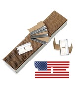 CANOPUS Single Edge Industrial Razor Blades, 100% Made in USA, Heavy Duty - $452.94 MXN
