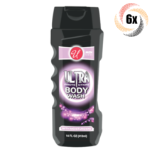 6x Bottles Universal Men Ultra Protection Scented Moisturizer Body Wash | 14oz | - £21.70 GBP