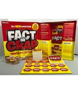 Fact Or Crap Trivia With Attitude Board Game 2009 Complete  - £7.94 GBP
