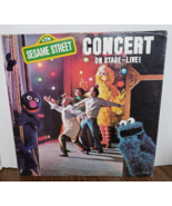 Sesame Street: Concert On Stage Live! - Vintage Lp Viny - £7.76 GBP