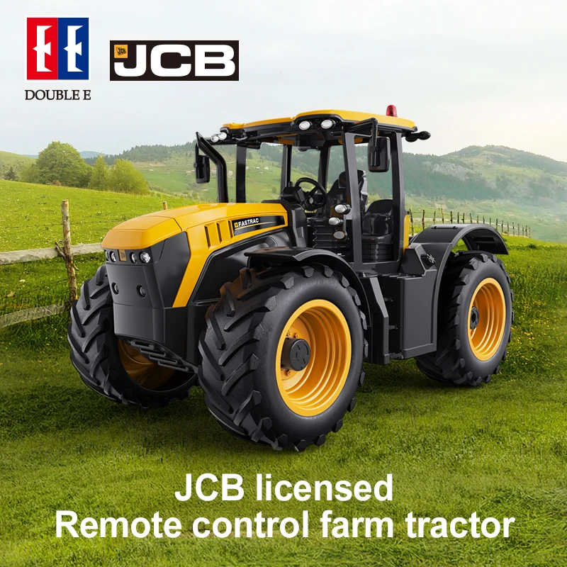 RC Tractor 1/16 RC Truck Farm Tractor 2.4G Remote Control Trailer - £30.40 GBP+