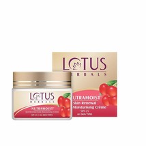 Lotus Herbals Nutramoist Skin Renewal Daily Moisturising Creme, SPF 25 - 50g - £14.51 GBP
