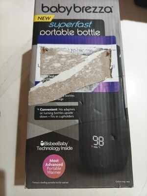 BRAND NEW Baby Brezza Superfast Portable Bottle Warmer - BLACK!! Open Box Item image 4