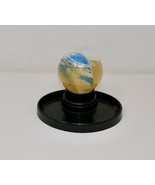 Niagara Falls Canada Snow Globe with Bakelite Pedestal Ashtray Base Trin... - $99.99