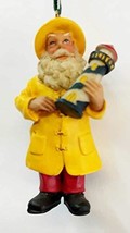 TJ&#39;s Christmas Nautical Santa with Lighthouse Ornament 3 inches - £13.85 GBP