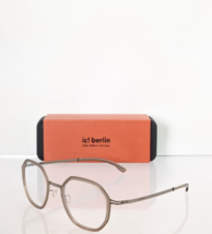 Brand New Authentic ic! Berlin Eyeglasses Model RAJA Matte Copper 48mm - $197.99