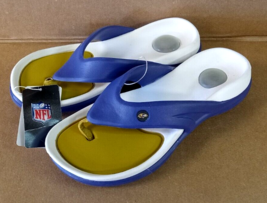 Baltimore Ravens - Hawaiian Jelly&#39;s - Slip On Sandals Flip Flop - Size M... - $9.99