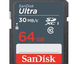 SanDisk 64GB Ultra UHS-I SDXC Memory Card, 140MB/s Read - $23.36