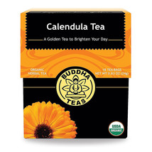 Buddha Tea Organic Calendula Tea, 18 Tea Bags - £9.27 GBP