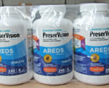 NEW 24 Pack CASE Bausch + Lomb PreserVision AREDS Eye Supplement, Tablet... - $100.00