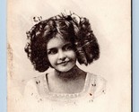 Gibson Girl Young Woman With Big Curls 1912 DB Postcard M2 - $14.42