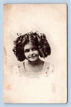 Gibson Girl Young Woman With Big Curls 1912 DB Postcard M2 - £11.26 GBP