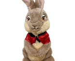 Peter Rabbit 8 inches plush 2018 Sitting Bunny Brown sewn in Eyes - $14.63