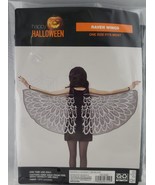 Happy Halloween Glitter Cosplay Raven Wings Costume Black /Gray One Size - $290.74 MXN