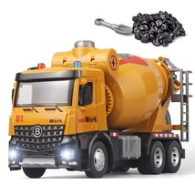 Cement Mixer Construction Toys Metal Diecast Cement Mixer Truck Model,Co... - £48.56 GBP