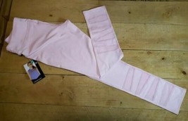 NWT Avia Girls Studio Mesh Leggings Pink Frost XL 14/16 - £14.32 GBP