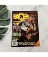 Faces Rocks Vintage Magazine October 1988 Van Halen Poison Guns N Roses ... - $447.64 MXN