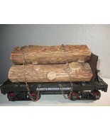 Vintage Jim Beam&#39;s Log Car Whiskey Train Decanter Jersey &amp; Western Loggi... - $53.97 CAD
