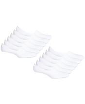 Club Room Men&#39;s No Show Socks - 11-Pack in White-Sock Size 10-13 Shoe 7-12 - £12.31 GBP