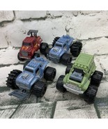 Plastic Monster Trucks Md For McDonalds Happy Meal Toys Lot Of 4 - £11.09 GBP