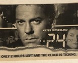 24 Tv Guide Print Ad Kiefer Sutherland TPA8 - £4.68 GBP