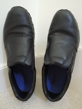 Mens Shoes Merrell Jungle Moc Size 11 D Black Leather Slip On $120 Value - £47.49 GBP