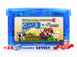 Super Mario Advance 4 Bros 3 BONUS 38 e-Reader ecard Levels Gameboy Advance GBA - £11.42 GBP