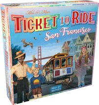 Ticket to Ride San Francisco Board Game Fast Paced Railway Adventure in The City - £29.91 GBP