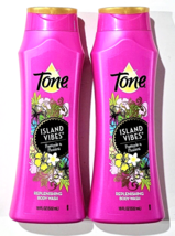 (2 Ct) Tone Island Vibes Pineapple & Plumeria Replenishing Body Wash 18 Oz - $23.75