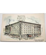 Vintage Shirley Savoy Hotel Denver Colorado Linen Postcard  - $5.99