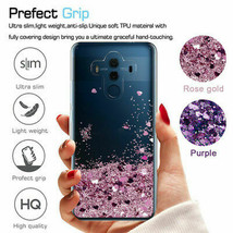 For Huawei P30 P40 P20 Pro Mate 20 Lite Liquid Glitter Quicksand TPU Case Cover - $50.42