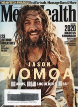Men&#39;s Health Magazine December 2020 with Jason Momoa Stargate Atlantis Aquaman - £6.04 GBP