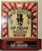 Dr Lip Bangs Lip Freak SIN O MINT Moisturizing All Natural Buzzing Lip Balm - £4.71 GBP