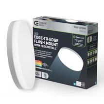 Flexinstall LED 12 in. Flexinstall Edge to Edge Led Flush Mount Ceiling ... - $539.95 MXN