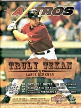 Houston Astros Official Game Magazine (June 2004) Lance Berkman Story &amp; Poster - £7.12 GBP
