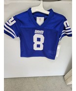 Daniel Jones #8 NY Giants Jersey Kids 4T Blue And White  New - $24.75