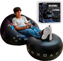 Franfusion Inflatable Gaming Chair For Kids &amp; Teens, Gaming Time With Ot... - $58.97