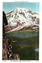 Lot 3 Mt. Mount Ranier WA Paradise Valley Pinacle Peak Vintage WA Postcards - £7.50 GBP