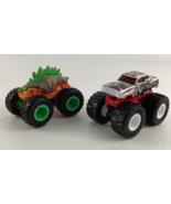 Adventure Force White Tiger Monster Truck Hot Wheels Motosaurus Dino Veh... - $26.95 CAD