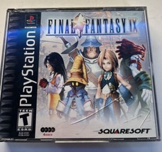 Final Fantasy IX Black Label Reg Card Playstation 1 PS1 PSOne Complete 9 - £19.35 GBP