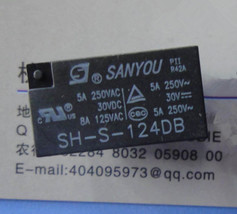 2pcs SH-S-124DB, 24VDC Relay, Sanyou Brand New!! - $6.00