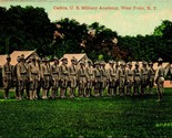 Vtg Cartolina 1910s Cadetti Presso U.Militare Academy West Punto Ny V &amp; ... - $14.29