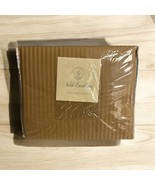 Noble Excellence MELANI Duvet Cover Striped Tan 100% Egyptian Cotton 90”... - $31.93