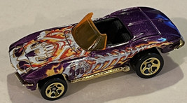 HotWheels 1999 &#39;65 CORVETTE GMTM Cabriolet Sports Car - Purple - RARE - $14.03