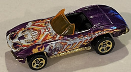 HotWheels 1999 &#39;65 CORVETTE GMTM Cabriolet Sports Car - Purple - RARE - £10.96 GBP