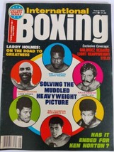 International Boxing Magazine August 1979 Larry Holmes Galindez Ken Norton  - $13.29