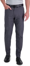 Kenneth Cole Reaction Men&#39;s Slim-Fit Techni-Cole Canvas Pants in Dark Gr... - £31.44 GBP