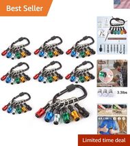 6pcs 1/4 inch Hex Shank Aluminum Alloy Screwdriver Bits Holder 8 Sets, L... - $107.57
