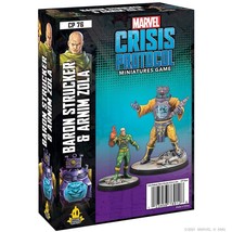 Baron Strucker &amp; Arnim Zola Marvel Crisis Protocol Atomic Mass Games NIB - £54.14 GBP